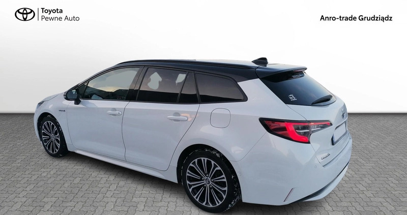 Toyota Corolla cena 105900 przebieg: 106365, rok produkcji 2019 z Grudziądz małe 172